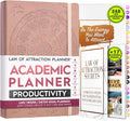 Academic Planner 2025-2026 - Weekly and Monthly Planner to Increase Productivity & Happiness | Daily Manifestation Journal | Goal, Gratitude Journal & Stickers | Dated from July 2025 - July 2026